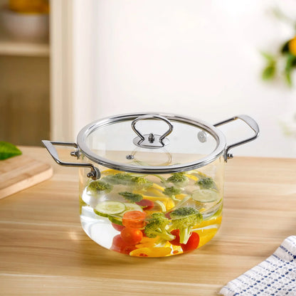 Glass Cooking Pot Medium 3500ml