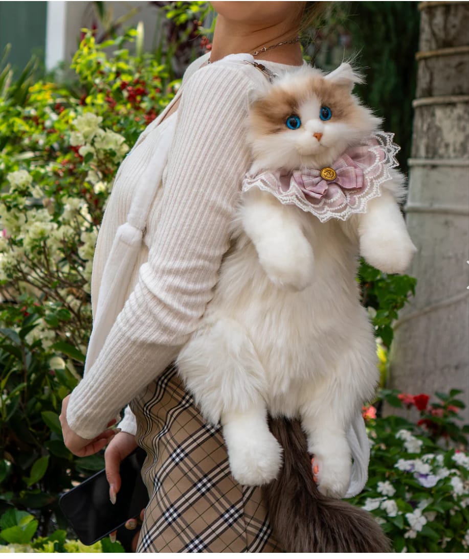 Cute Bag for Cat Fans Daily Companion