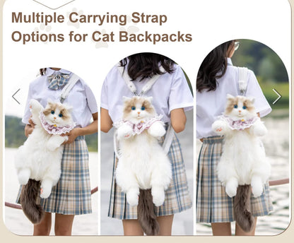 Cute Bag for Cat Fans Daily Companion